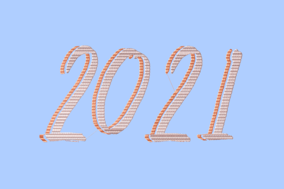 2021 Letter Shadowed Embroidery Review