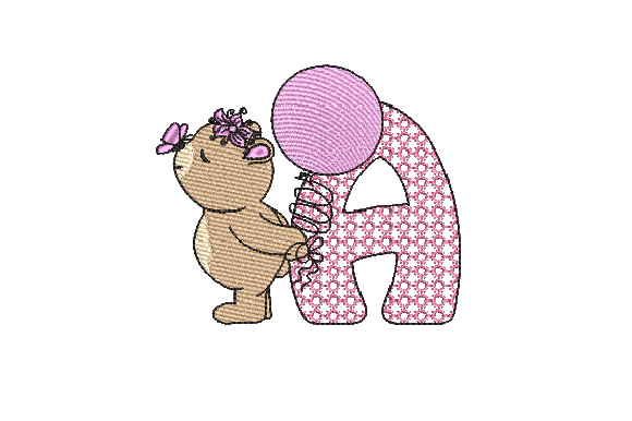 A Girl Teddy Embroidery Review