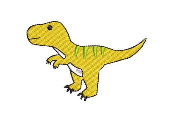 Animated Dinosaur Embroidery Review