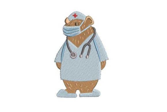Bear Nurse Embroidery Review