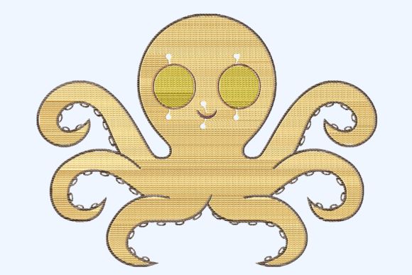 Big Eyes Octopus Embroidery Review