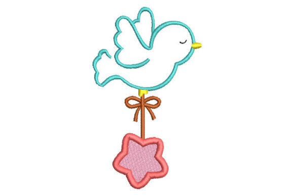 Bird with Bow Flying Embroidery Review