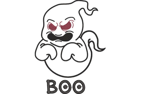 Boo Hoo Scary Ghost Embroidery Review