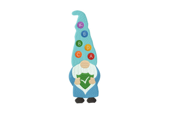 Covid Gnome Vaccinated: A Heartwarming Embroidery Design