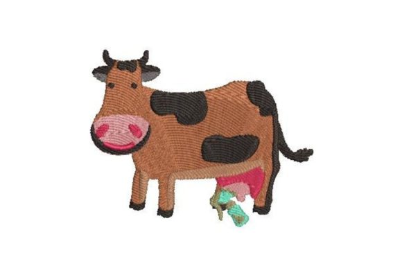 Cow with Breast Pump Embroidery Review