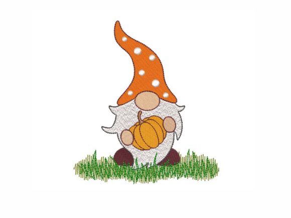 Fall Gnome Embroidery Design Review