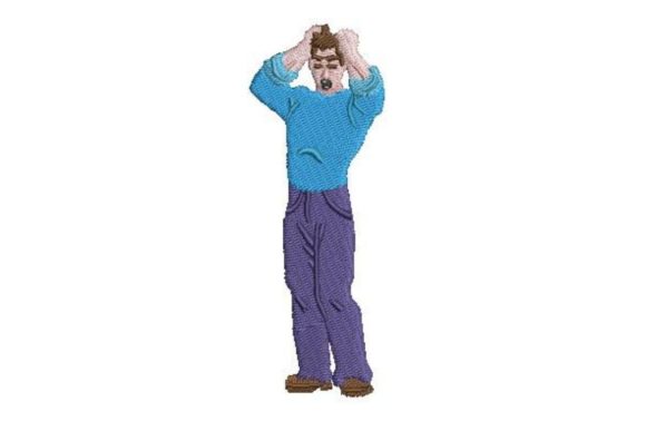 Frustrated Man Embroidery Design Review