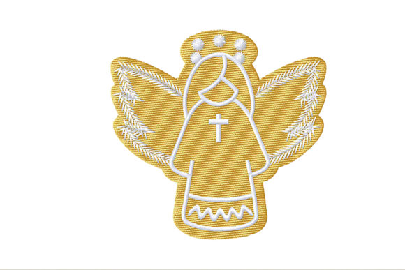 Gingerbread Christmas Angel Embroidery Review