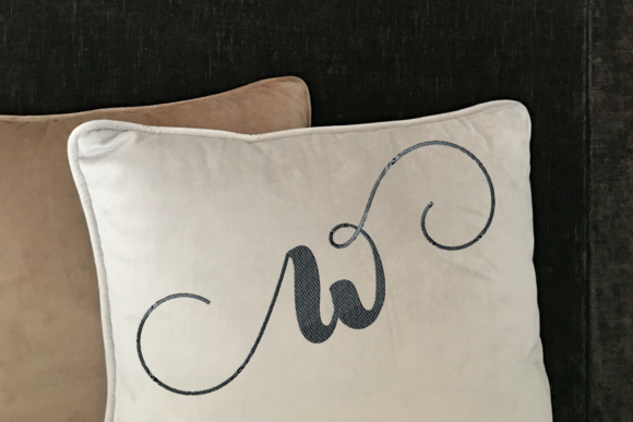 Magical W Winter Monogram Review for Boutique Sweatshirts