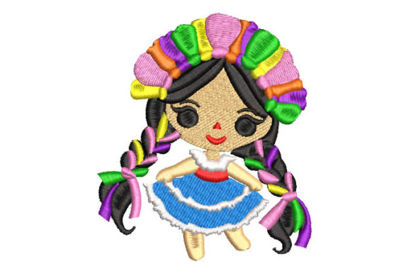 Mexican Doll with Dress Embroidery Review