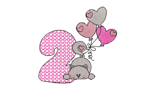 Number 2 Cat Sketch Embroidery Review