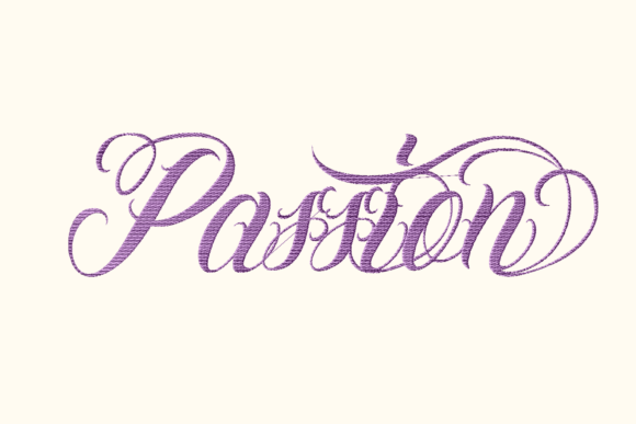 Passion Lettering Embroidery Review for Apparel Projects