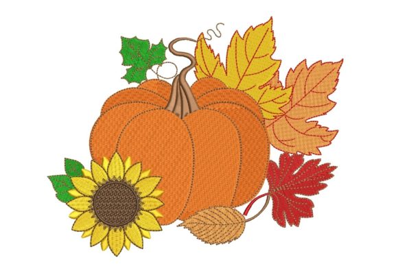 Pumpkin and Fall Embroidery Review