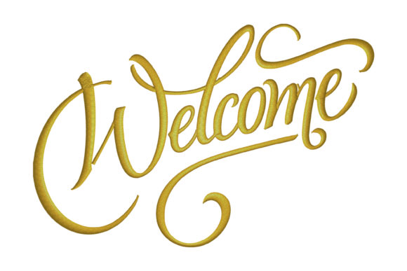 Welcome Sign Embroidery Review