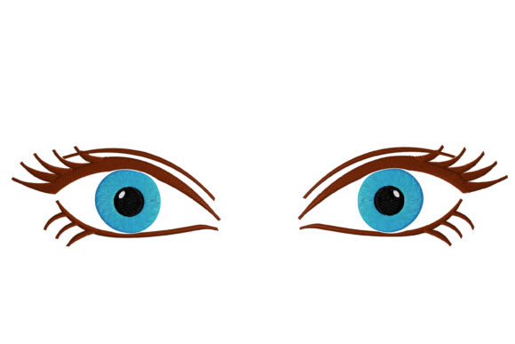 Woman Eyes Embroidery Review for Craft Fair Products